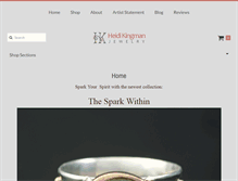 Tablet Screenshot of heidikingman.com